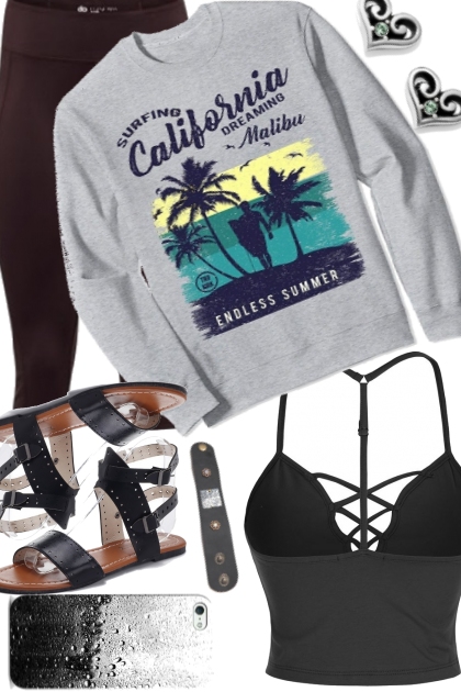 EVENING BEACH- Fashion set