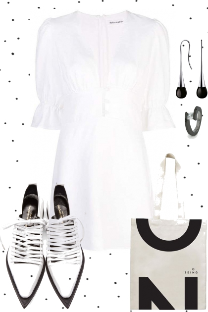 BLACK AND WHITE <3 <3- Fashion set