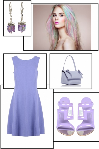 LPD ~ LITTLE PURPLE DRESS- Combinazione di moda