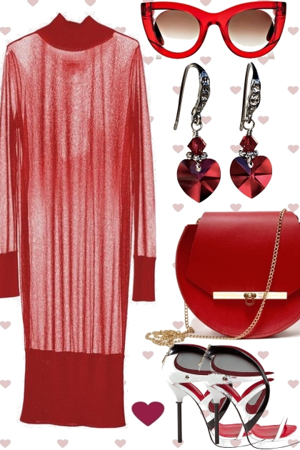 GOOD RED- Combinazione di moda