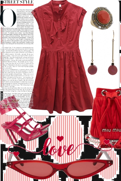 TREND ME FAVES IN RED- Fashion set