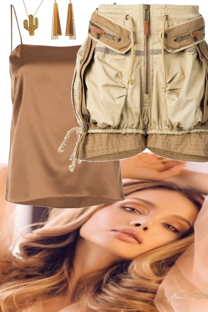 TREND ME FAVORITES: SHORTS WITH CAMI- Fashion set