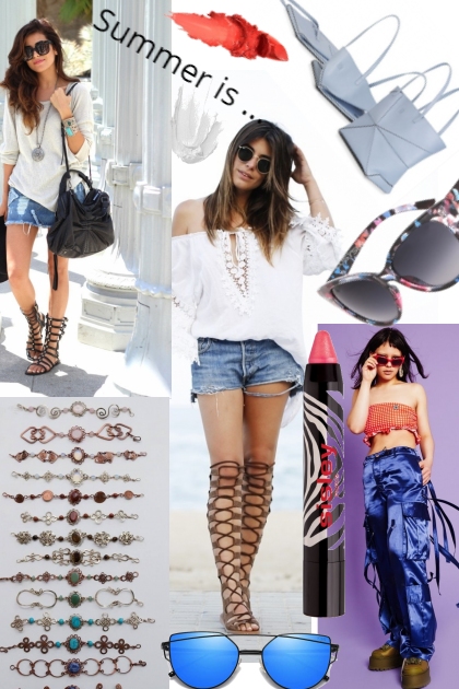 SUMMER IS...so many things- Fashion set