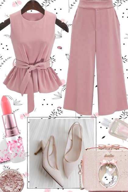 SWEET SUMMER PINK- combinação de moda