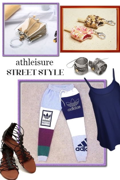 ATHLEISURE SUMMER CASUAL- combinação de moda