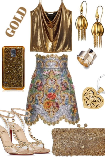 GOING IN GOLD- Combinazione di moda