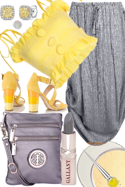 TREND ME YELLOW TUBE TOP WITH SKIRT- Fashion set