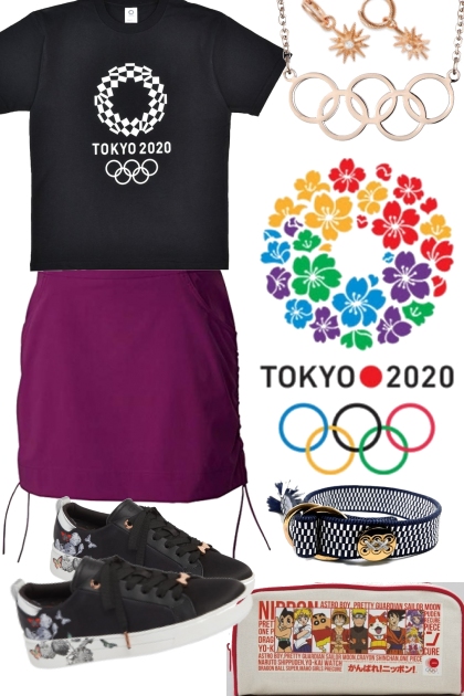 ~TOKYO~ 2020 ~ OLYMPICS- Modna kombinacija