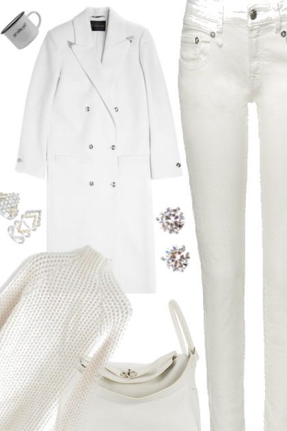 WINTER WHITE <3- Combinazione di moda