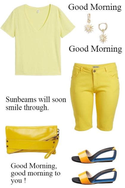 WELL GOOD MORNING TREND ME FASHIONISTAS- Модное сочетание