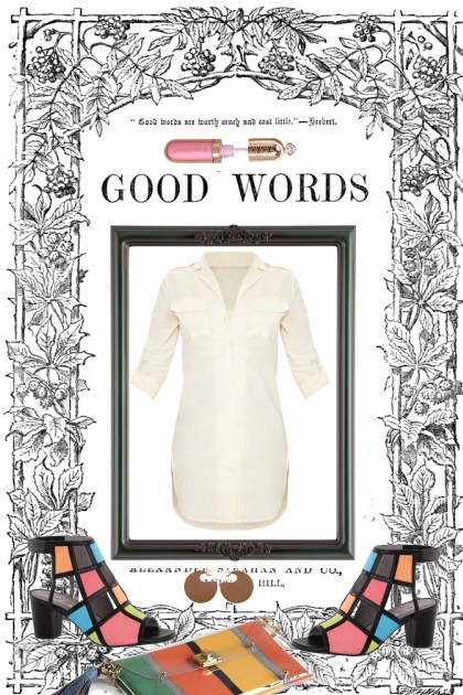 GOOD DAY, GOOD WORDS- Fashion set