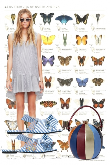 YOU ARE LIKE 42 BUTTERFLIES : BEAUTIFUL- Combinazione di moda