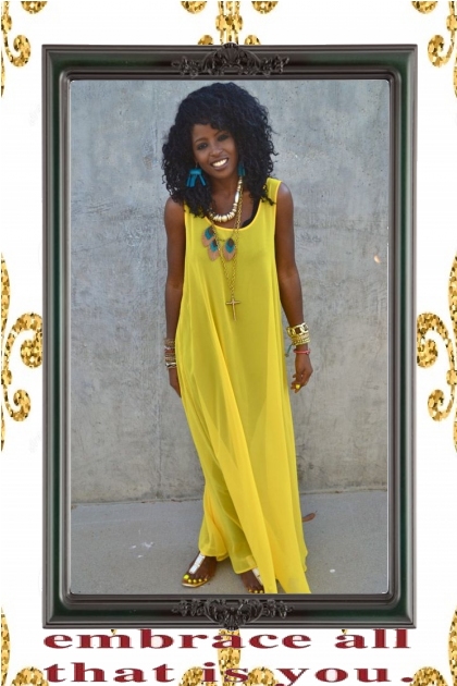 SUNNY TANK MAXI DRESS