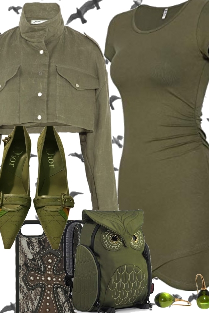 ...ARMY GREEN...- Модное сочетание