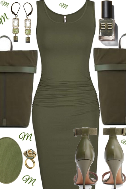 ARMY GREEN <3 <3 <3- combinação de moda