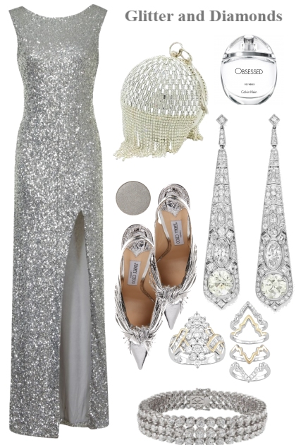 GLITTER AND DIAMONDS- Fashion set