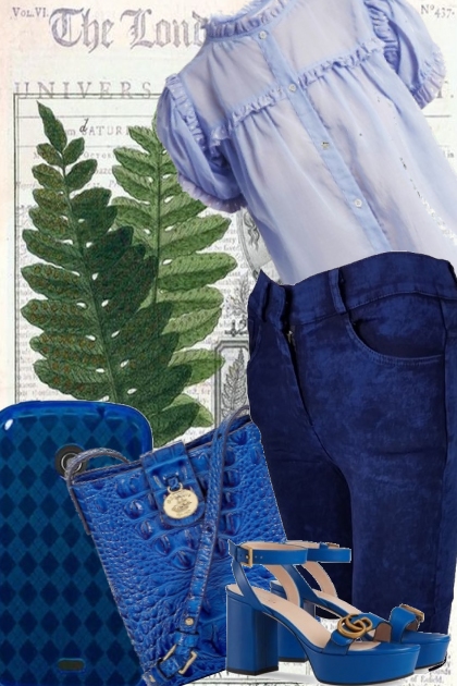 MEDLEY IN BLUE ~.~- Combinazione di moda