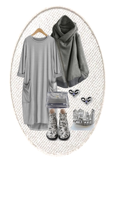 WINTER GRAY <><><><><>- combinação de moda