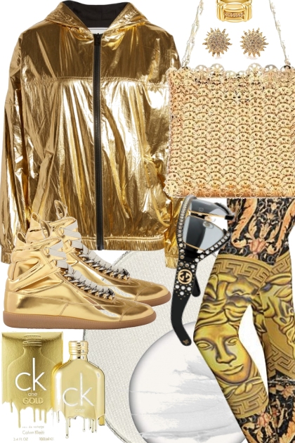 IN WITH THE GOLD :)- Combinaciónde moda