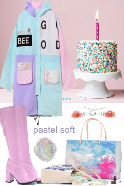 PASTEL DAY :)- Fashion set