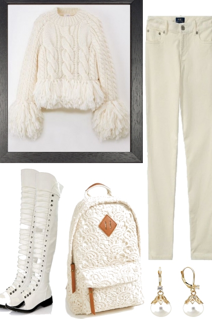 Winter White (k)- Fashion set