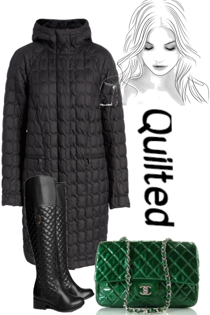 QUILTED- combinação de moda