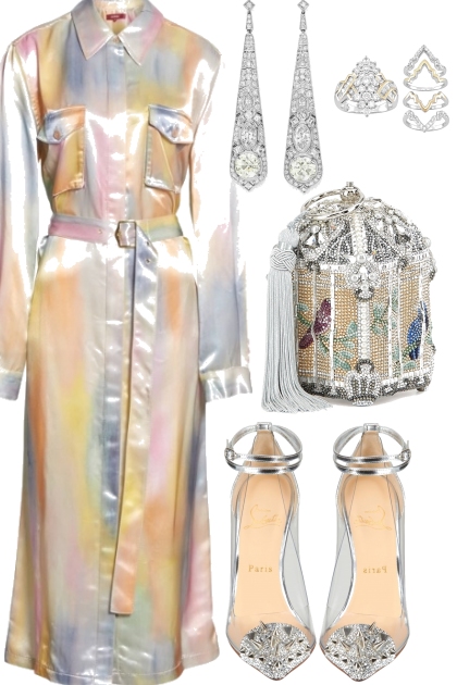 BLING AND SATIN- Fashion set