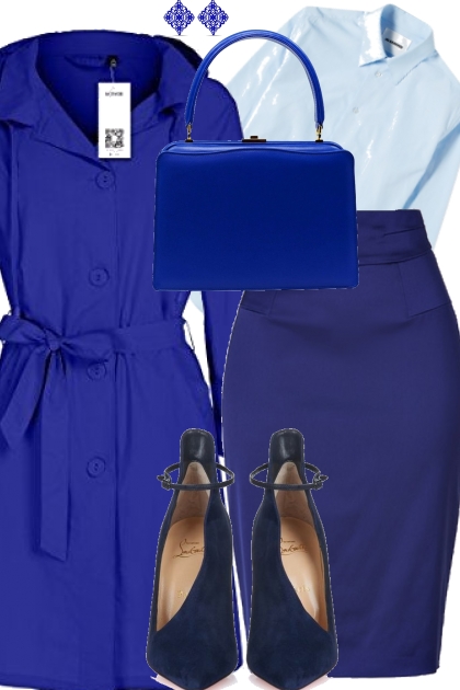 BLUE PREDOMINANCE- Fashion set