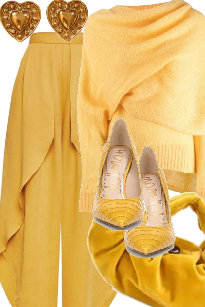 AUTUMN MONOCHROME YELLOW 2019- Combinaciónde moda