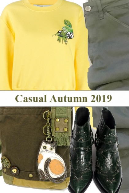 Casual Autumn 2019 ;:'"- Modna kombinacija