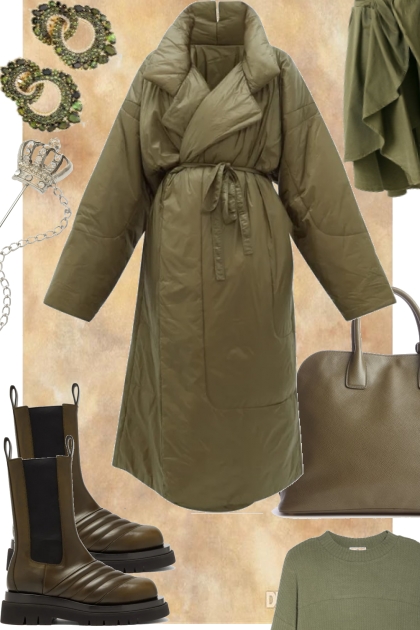 TREND: SLEEPING BAG COAT- Kreacja