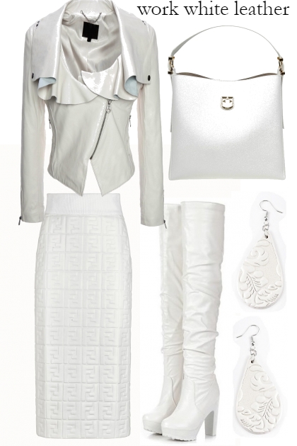 WHITE LEATHER 11052019- Combinazione di moda