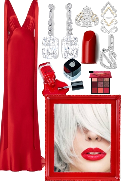 RED AND ICE- Fashion set
