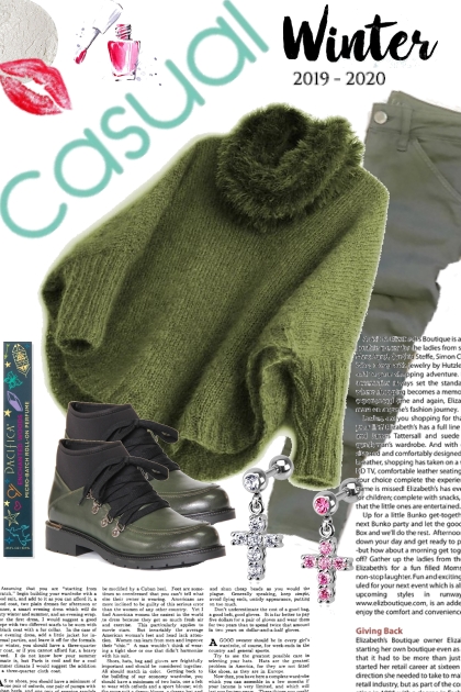 BE CASUAL, BE WARM :)- Combinazione di moda