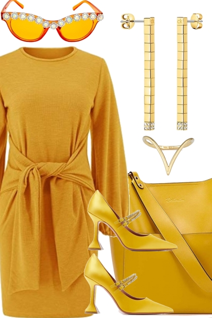 / IN YELLOW - Fashion set