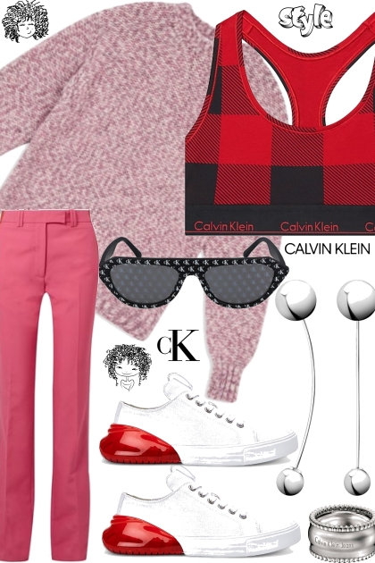 CALVIN KLEIN ~ CASUAL FRIDAY- Fashion set