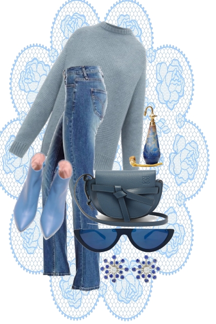 MEDLEY IN BLUE /'- Fashion set