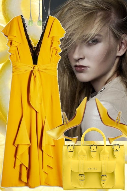 LEMON SUNSHINE IN SPRING 2020- Модное сочетание