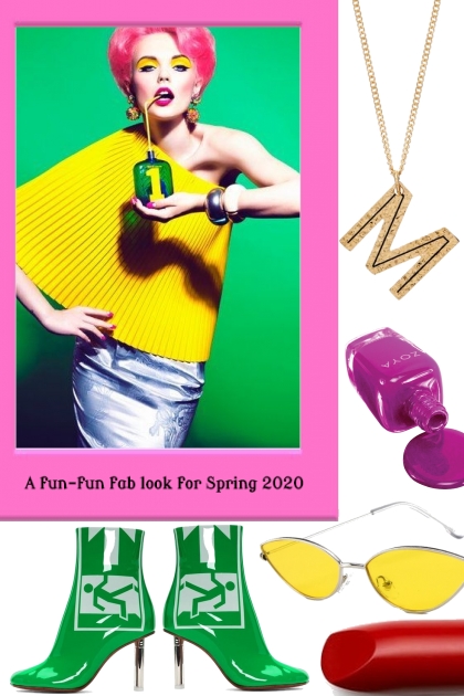 WHOSE BRIGHT IDEA SPRING 2020 VISION- Modna kombinacija