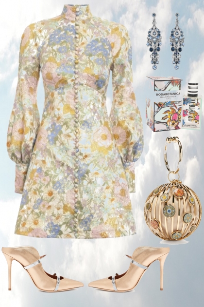 SPRING DRESS WEDDING GUEST- Combinazione di moda