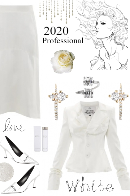 WHITE SUIT- Fashion set