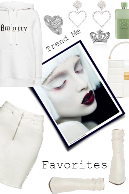 TREND ME WHITE FAVORITES 3/2020- 搭配