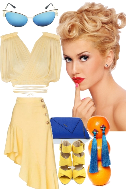 SUMMER 2020 WOMAN CURLY UPDO- Fashion set