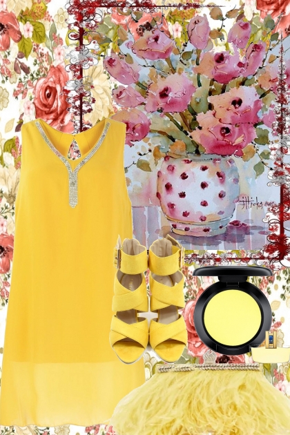 SWEET SUMMER YELLOW 2020- combinação de moda