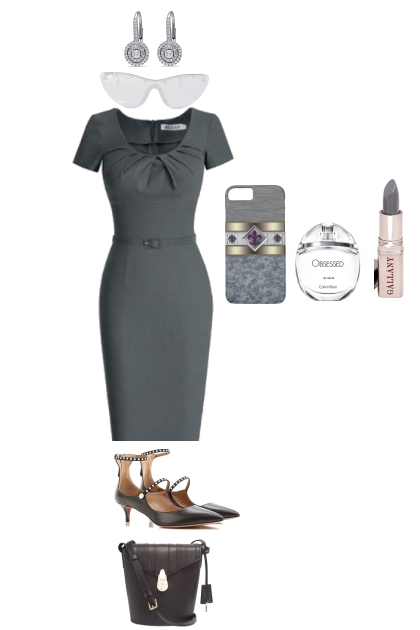 GRAY FOR WORK- Fashion set