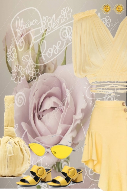 THEY CALL HER MELLOW YELLOW- Combinazione di moda