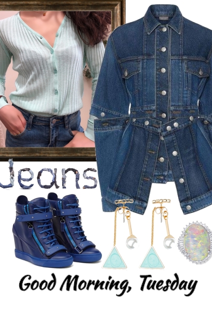 TREND ME JEANS AND SHIRT 32420