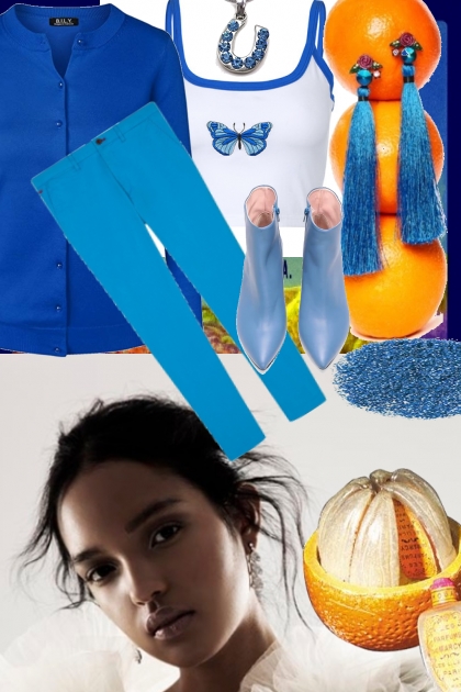 MEDLEY IN BLUE 4.9.2020- Combinazione di moda