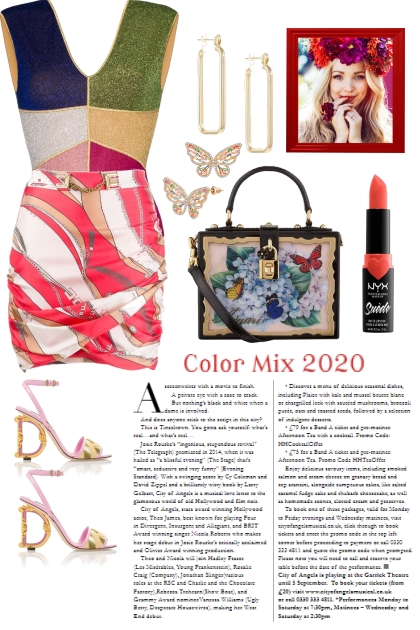 PATTERN AND COLOR MIX 2020- Fashion set