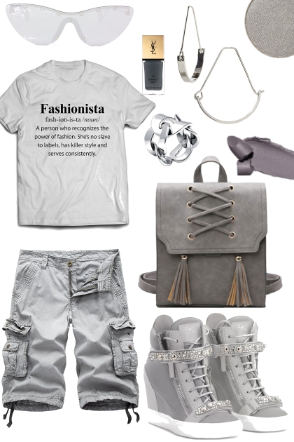 SHORTS AND TEES (p)- Modna kombinacija